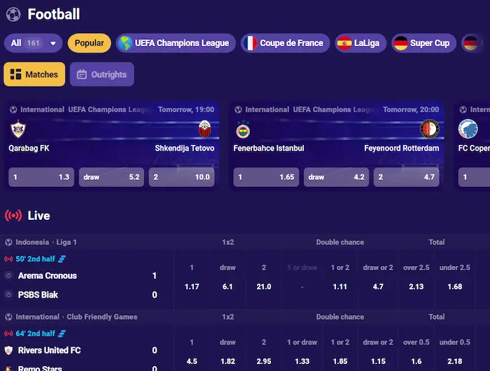 LaLa Bet Casino sport